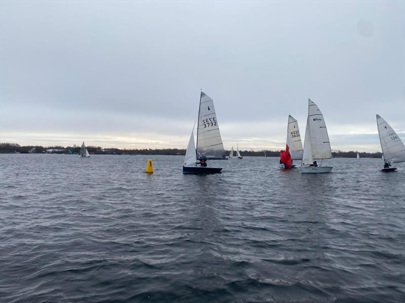 Polar Pursuit Race 2022 at Chase SC photo copyright Alex Walton taken at Chase Sailing Club and featuring the Merlin Rocket class