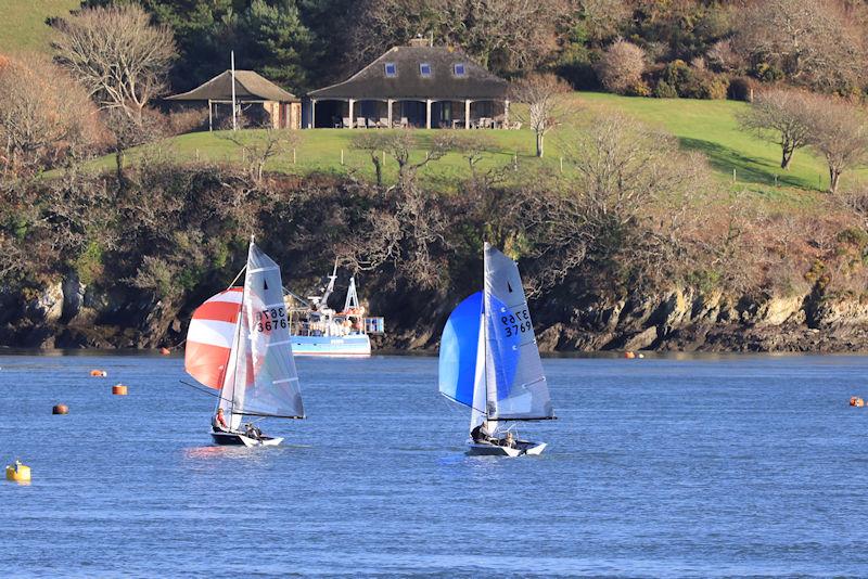 Salcombe Yacht Club Festive Series photo copyright Lucy Burn taken at Salcombe Yacht Club and featuring the Merlin Rocket class