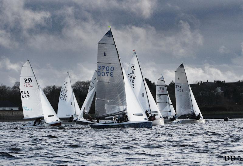 Bartley Beast Round 3 photo copyright Debbie Degge taken at Bartley Sailing Club and featuring the Merlin Rocket class