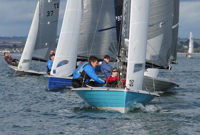 Starcross Steamer 2023 photo copyright Garnett Showell taken at Starcross Yacht Club and featuring the Merlin Rocket class