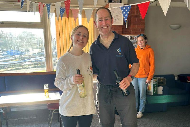 James Wells and Anna Aylward take second overall in the HD Sails Midland Circuit event at Bartley photo copyright Anna Aylward taken at Bartley Sailing Club and featuring the Merlin Rocket class