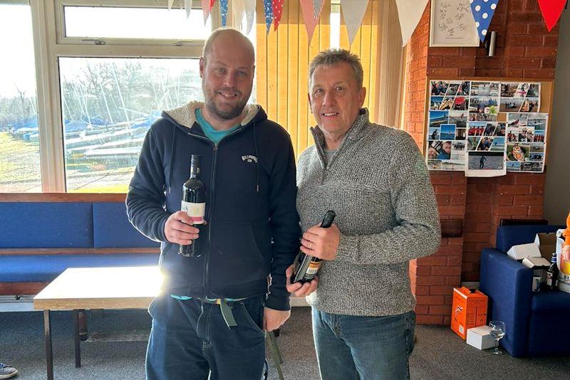 Rob Kennaugh and Andy Prosser take third in the HD Sails Midland Circuit event at Bartley photo copyright Anna Aylward taken at Bartley Sailing Club and featuring the Merlin Rocket class