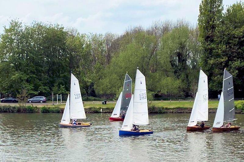 Craftinsure Merlin Rocket De May Vintage & Thames Series at Minima (Kingston) photo copyright Robin Broomfield taken at Minima Yacht Club and featuring the Merlin Rocket class