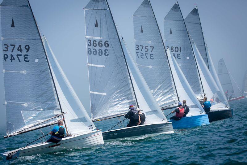 Merlin Rocket Craftinsure Silver Tiller and SW Series at Hooe Point photo copyright Paul Gibbins Photography taken at Hooe Point Sailing Club and featuring the Merlin Rocket class