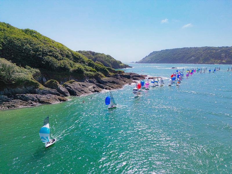 Salcombe Gin Merlin Rocket Salcombe Yacht Club Week Day 1 - photo © Olly Turner / Salcombe Stories