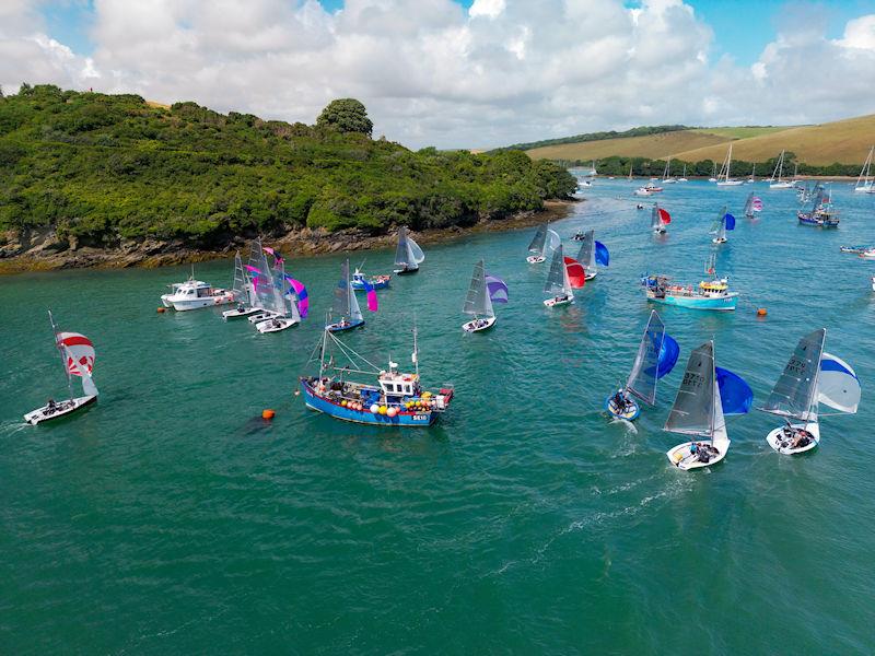 Salcombe Gin Merlin Rocket Salcombe Yacht Club Week Day 1 - photo © Olly Turner / Salcombe Stories