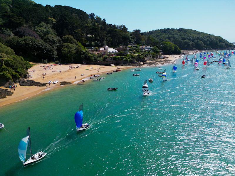 Salcombe Gin Merlin Rocket Salcombe Yacht Club Week Day 1 - photo © Olly Turner / Salcombe Stories