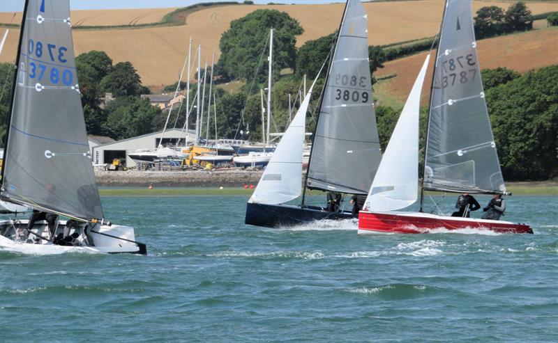 Salcombe Gin Merlin Rocket Salcombe Yacht Club Week Wednesday morning race - photo © Malcolm Mackley