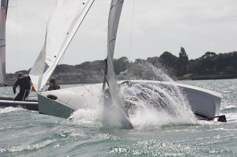 Aspire Merlin Rocket Nationals 2023 Day 3 photo copyright Ben Wood / Island Images taken at Brading Haven Yacht Club and featuring the Merlin Rocket class