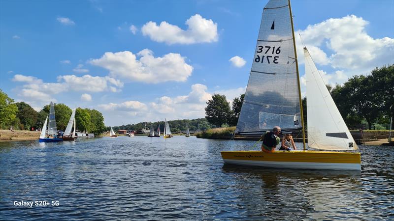 Merlin Rocket HD Sails Midland Circuit at Trent Valley - photo © Trent Valley Sailing Club