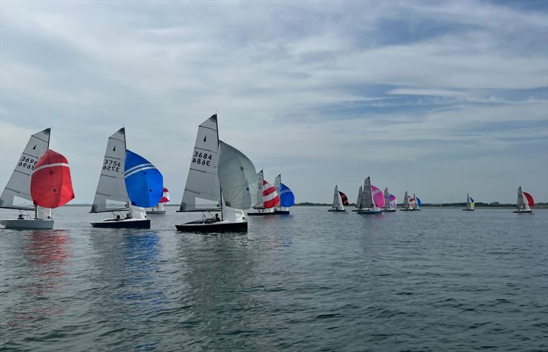 Merlin Rocket Youth Nationals 2023 at Itchenor photo copyright Freya Lillywhite taken at Itchenor Sailing Club and featuring the Merlin Rocket class