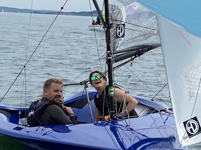 Bart's Bash Race 2023 at Lymington Town SC photo copyright Clare Sleigh taken at Lymington Town Sailing Club and featuring the Merlin Rocket class