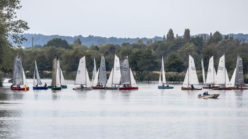 Upper Thames Merlin Rocket Weekend: Craftinsure DeMay Vintage Series on Saturday photo copyright Tony Ketley taken at Upper Thames Sailing Club and featuring the Merlin Rocket class