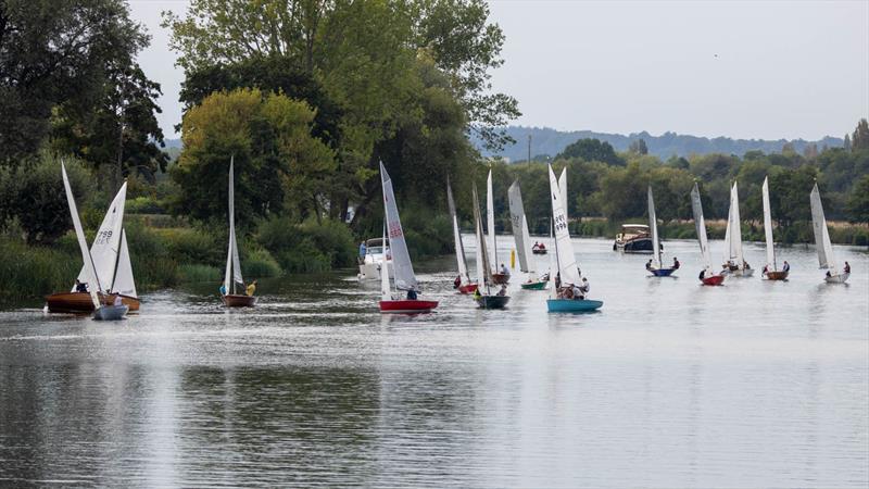 Upper Thames Merlin Rocket Weekend: Craftinsure DeMay Vintage Series on Saturday photo copyright Tony Ketley taken at Upper Thames Sailing Club and featuring the Merlin Rocket class