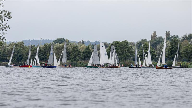 Upper Thames Merlin Rocket Weekend: Allen South East series on Sunday photo copyright Tony Ketley taken at Upper Thames Sailing Club and featuring the Merlin Rocket class