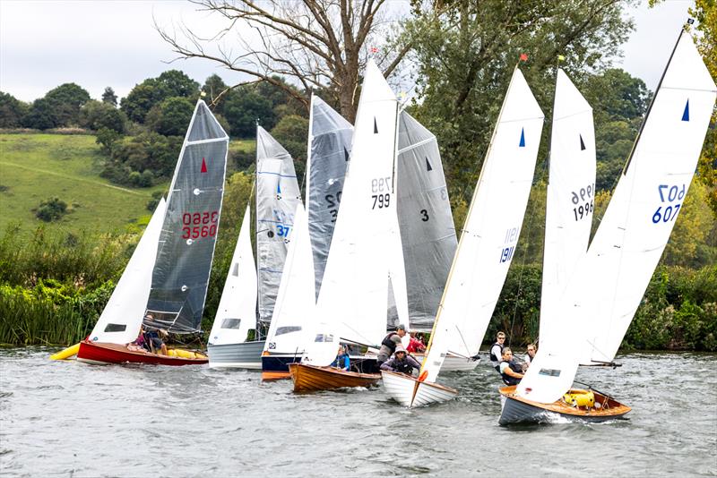 Upper Thames Merlin Rocket Weekend: Allen South East series on Sunday photo copyright Tony Ketley taken at Upper Thames Sailing Club and featuring the Merlin Rocket class