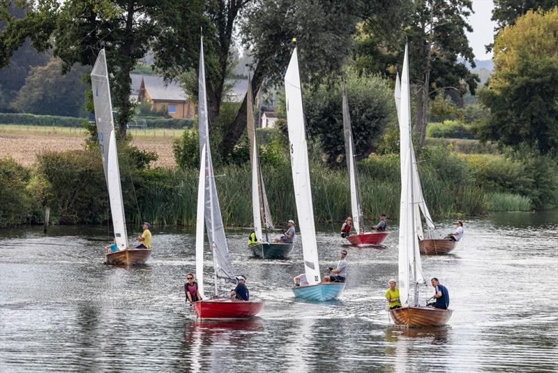 Upper Thames Merlin Rocket Weekend: Allen South East series on Sunday photo copyright Tony Ketley taken at Upper Thames Sailing Club and featuring the Merlin Rocket class