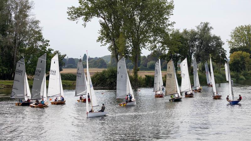 Upper Thames Merlin Rocket Weekend: Allen South East series on Sunday photo copyright Tony Ketley taken at Upper Thames Sailing Club and featuring the Merlin Rocket class