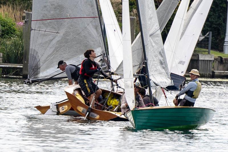 Upper Thames Merlin Rocket Weekend: Allen South East series on Sunday photo copyright Tony Ketley taken at Upper Thames Sailing Club and featuring the Merlin Rocket class