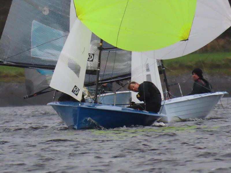 Allen Merlin Rocket Inlands at Bartley photo copyright Simon Hardiman taken at Bartley Sailing Club and featuring the Merlin Rocket class