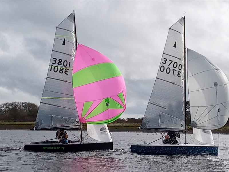 Bartley Beast 2023/24 Week 4 photo copyright Nigel Hudson taken at Bartley Sailing Club and featuring the Merlin Rocket class