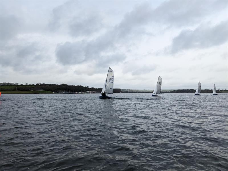 Merlin Rocket SW Series Round 1 at Chew Valley Lake photo copyright Chris Sandison taken at Chew Valley Lake Sailing Club and featuring the Merlin Rocket class