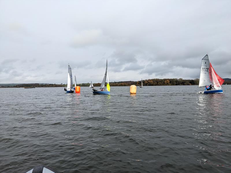 Merlin Rocket SW Series Round 1 at Chew Valley Lake photo copyright Chris Sandison taken at Chew Valley Lake Sailing Club and featuring the Merlin Rocket class