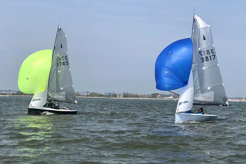 Merlin Rocket Allen SE Series at Brightlingsea photo copyright Jane Somerville taken at Brightlingsea Sailing Club and featuring the Merlin Rocket class