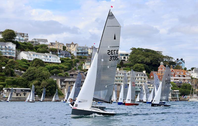 Salcombe Gin Merlin Week 2024 Day 2 photo copyright Lucy Burn taken at Salcombe Yacht Club and featuring the Merlin Rocket class