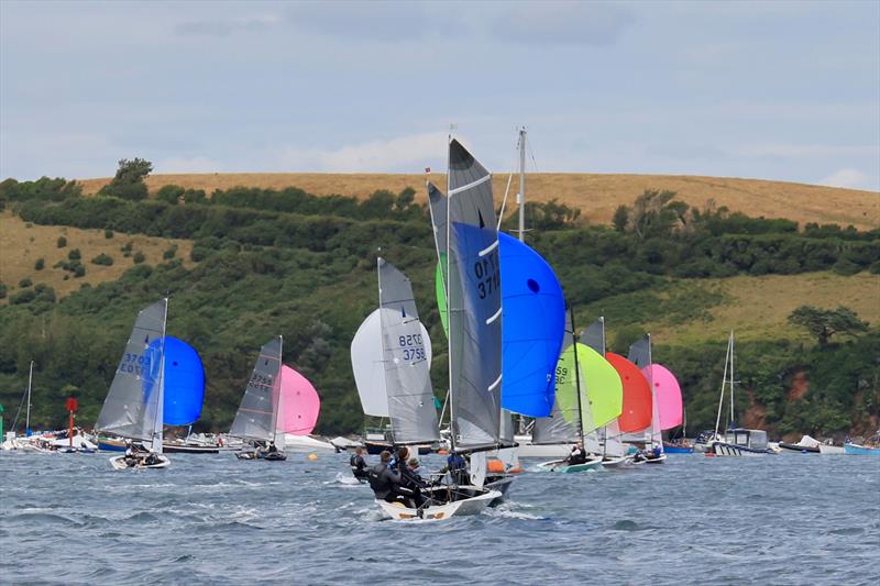 Salcombe Gin Merlin Week 2024 Day 2 photo copyright Lucy Burn taken at Salcombe Yacht Club and featuring the Merlin Rocket class