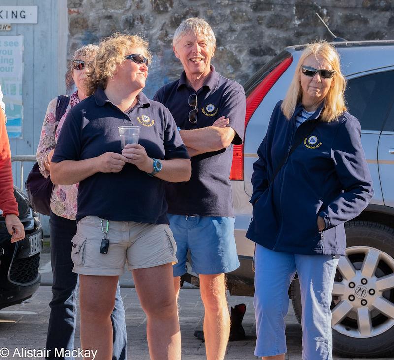 Merlin Rocket Nationals at Tenby Prize Giving photo copyright Alastair Mckay taken at Tenby Sailing Club and featuring the Merlin Rocket class