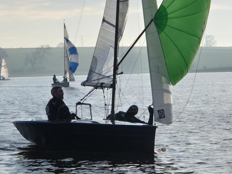 Blithfield Barrel Round 3 photo copyright Michelle Keeling & Keith Walker taken at Blithfield Sailing Club and featuring the Merlin Rocket class