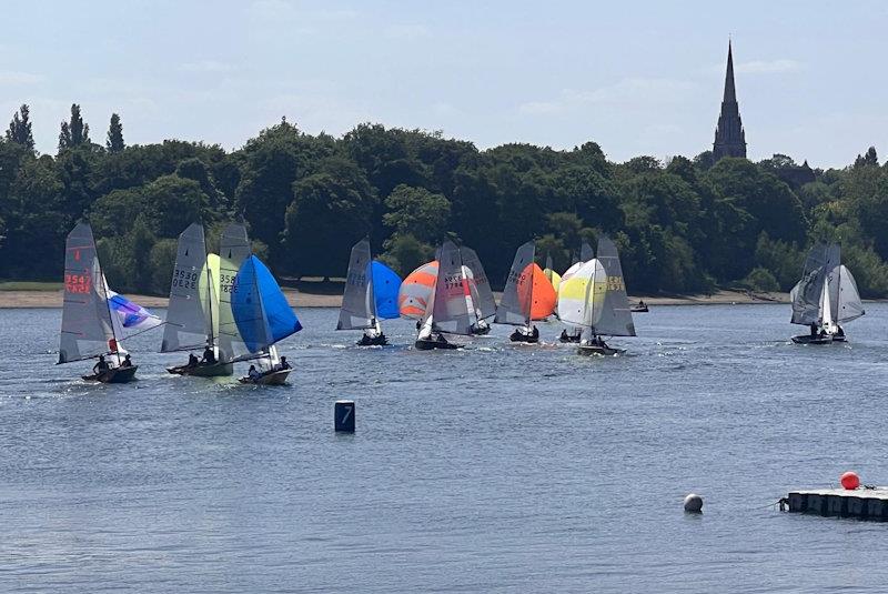 Merlin Rocket HD Sails Midland Series and Silver Tiller at Midland SC photo copyright MSC taken at Midland Sailing Club and featuring the Merlin Rocket class