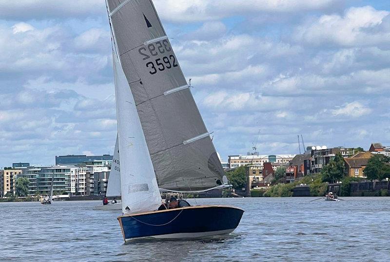 Martin Wollny and James Hayward sailing 3592 - Merlin Rockets in the Upriver Race at Ranelagh - photo © RSC