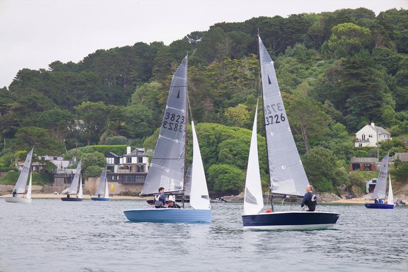 Helly Hansen Merlin Rocket Salcombe Week - Sunday racing photo copyright Lucy Burn taken at Salcombe Yacht Club and featuring the Merlin Rocket class