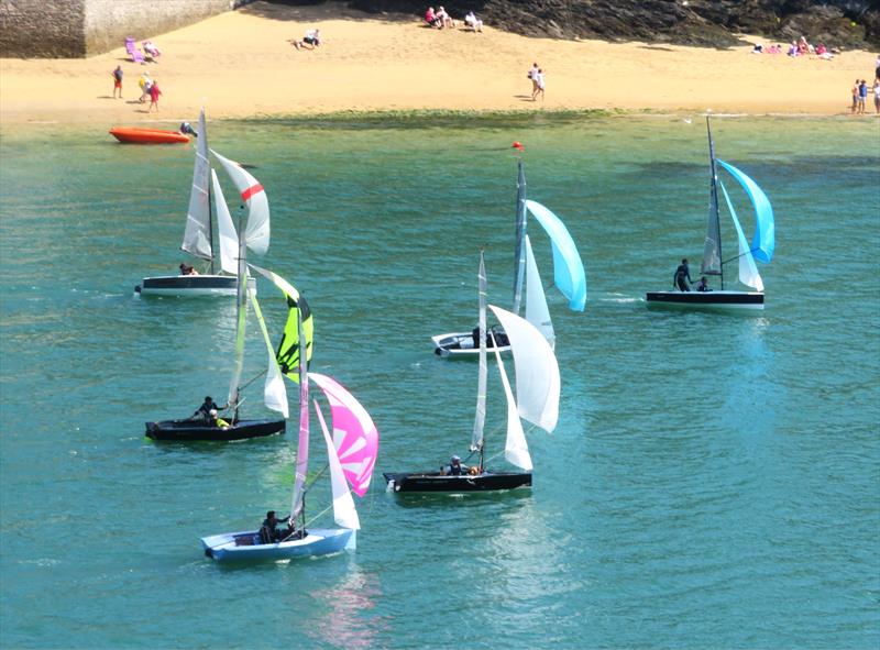 Helly Hansen Merlin Rocket Salcombe Week - Monday racing - photo © Malcolm Mackley
