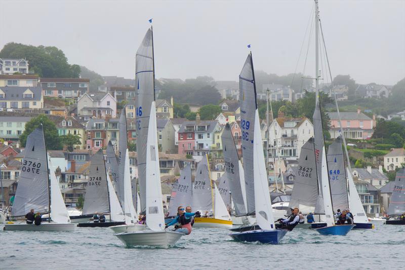 Helly Hansen Merlin Rocket Salcombe Week - Monday racing photo copyright Lucy Burn taken at Salcombe Yacht Club and featuring the Merlin Rocket class