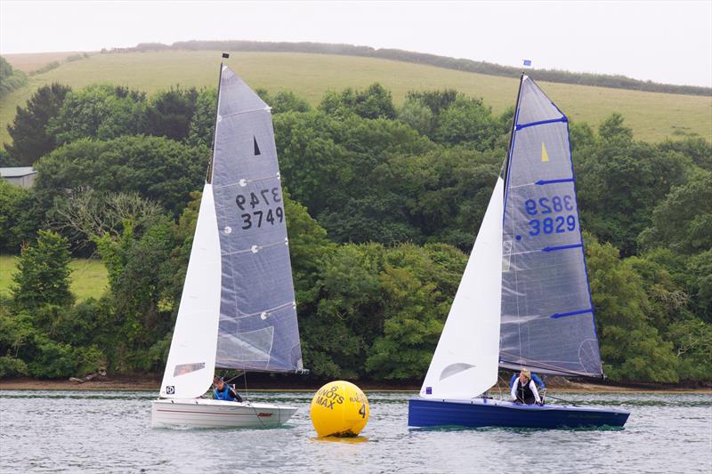Helly Hansen Merlin Rocket Salcombe Week - Monday racing photo copyright Lucy Burn taken at Salcombe Yacht Club and featuring the Merlin Rocket class