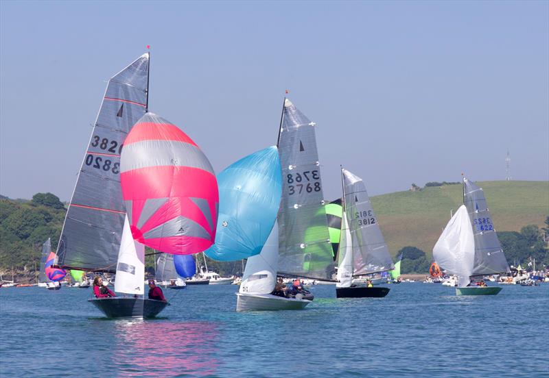 Helly Hansen Merlin Rocket Salcombe Week - Monday racing photo copyright Lucy Burn taken at Salcombe Yacht Club and featuring the Merlin Rocket class