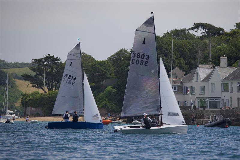 Helly Hansen Merlin Rocket Salcombe Week - Tuesday racing photo copyright Lucy Burn taken at Salcombe Yacht Club and featuring the Merlin Rocket class