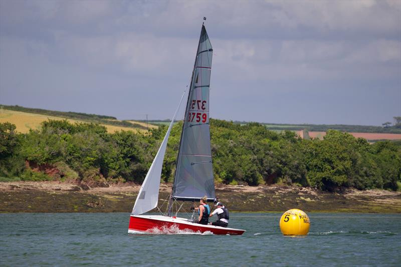 Helly Hansen Merlin Rocket Salcombe Week - Tuesday racing photo copyright Lucy Burn taken at Salcombe Yacht Club and featuring the Merlin Rocket class