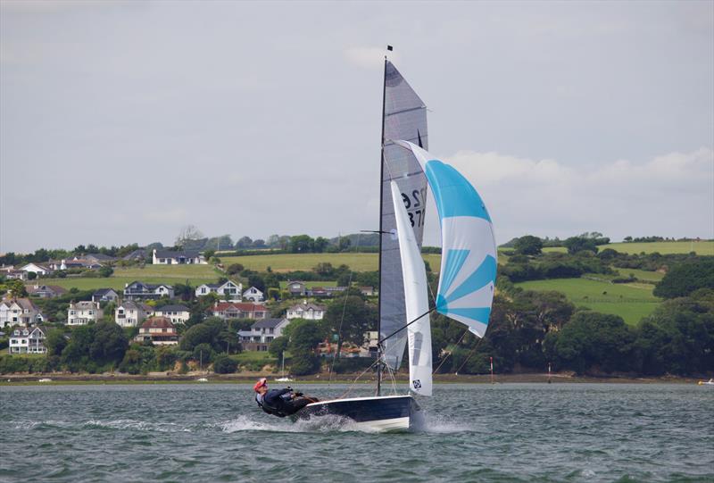 Helly Hansen Merlin Rocket Salcombe Week - Tuesday racing photo copyright Lucy Burn taken at Salcombe Yacht Club and featuring the Merlin Rocket class