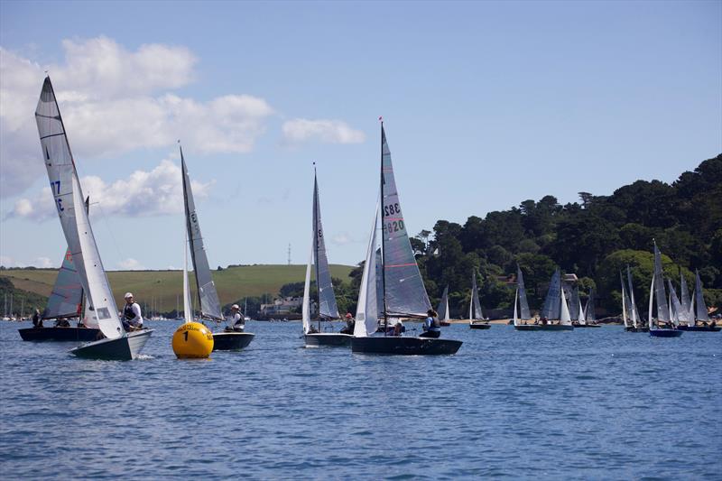 Helly Hansen Merlin Rocket Salcombe Week - Thursday racing photo copyright Lucy Burn taken at Salcombe Yacht Club and featuring the Merlin Rocket class