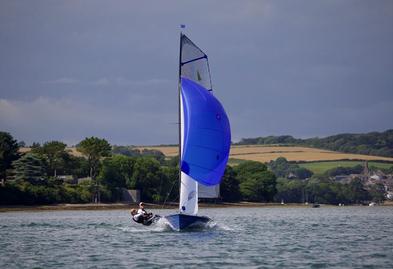 Helly Hansen Merlin Rocket Salcombe Week - Thursday racing photo copyright Lucy Burn taken at Salcombe Yacht Club and featuring the Merlin Rocket class
