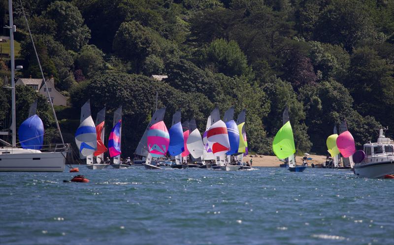 Helly Hansen Merlin Rocket Salcombe Week - Thursday racing photo copyright Lucy Burn taken at Salcombe Yacht Club and featuring the Merlin Rocket class