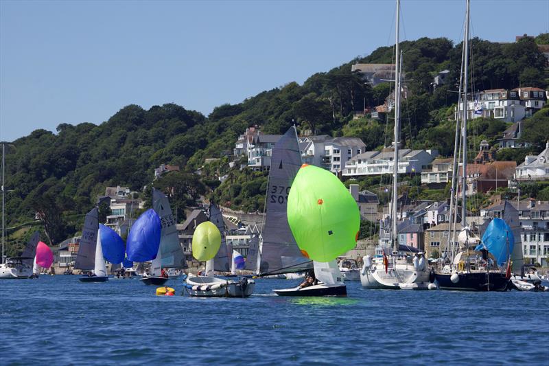 Helly Hansen Merlin Rocket Salcombe Week - Thursday racing photo copyright Lucy Burn taken at Salcombe Yacht Club and featuring the Merlin Rocket class