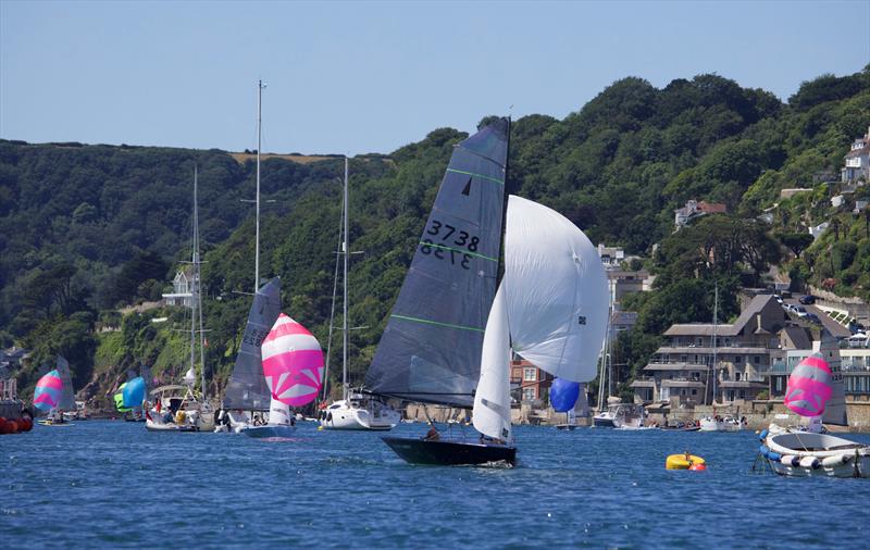 Helly Hansen Merlin Rocket Salcombe Week - Thursday racing photo copyright Lucy Burn taken at Salcombe Yacht Club and featuring the Merlin Rocket class