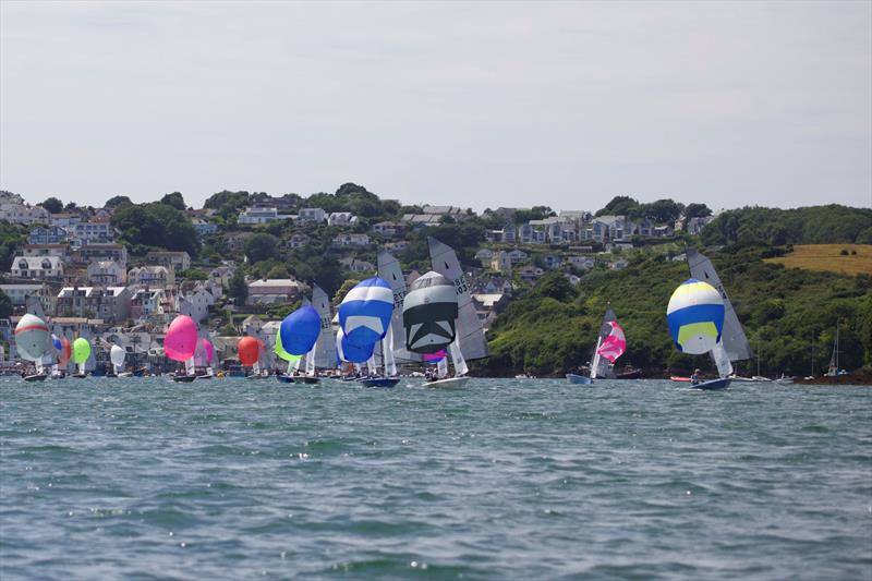 Helly Hansen Merlin Rocket Salcombe Week - Friday racing photo copyright Lucy Burn taken at Salcombe Yacht Club and featuring the Merlin Rocket class