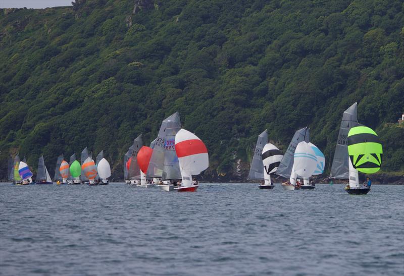 Helly Hansen Merlin Rocket Salcombe Week - Friday racing photo copyright Lucy Burn taken at Salcombe Yacht Club and featuring the Merlin Rocket class