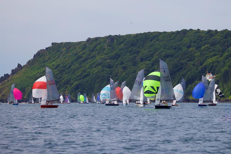 Helly Hansen Merlin Rocket Salcombe Week - Friday racing photo copyright Lucy Burn taken at Salcombe Yacht Club and featuring the Merlin Rocket class